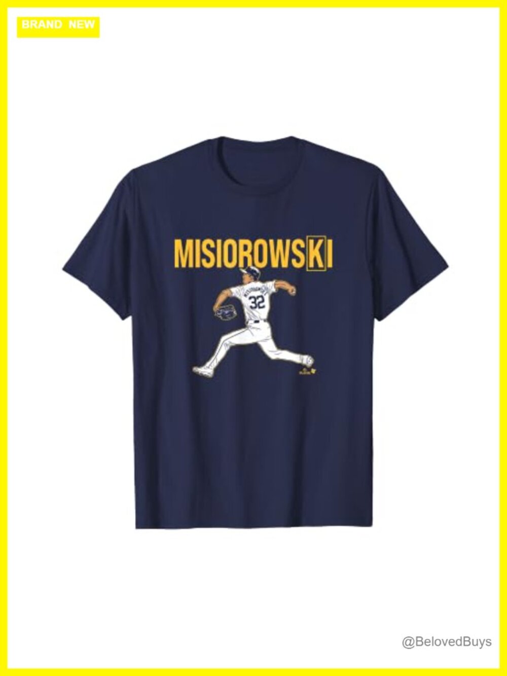 Baseball Player Graphic T-Shirt Crew Neck Short Sleeve Tee